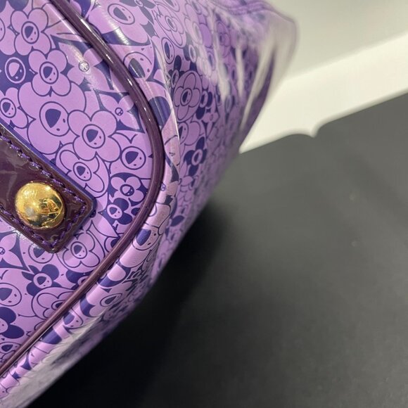 Louis Vuitton Takashi Murakami Purple Cosmic Tote Bag (140256) - Picture 6 of 13